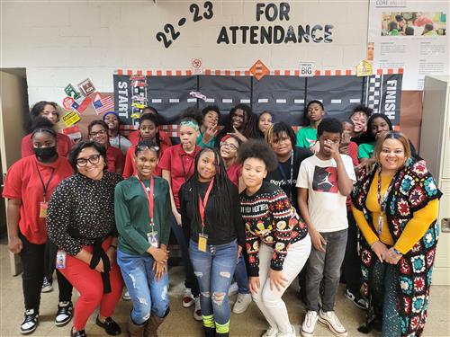 8th grade class